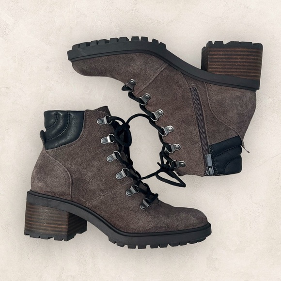 Lucky Brand Shoes - LUCKY BRAND - Suede Hiking Style Boot - Women’s Size 7